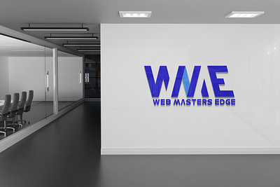 WebMastersEdge Office Wall branding design graphic design logo