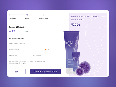 Payment page figma payment ui ux web