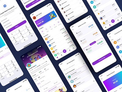 Bit Pulse - Crypto Wallet Mobile App ui kit