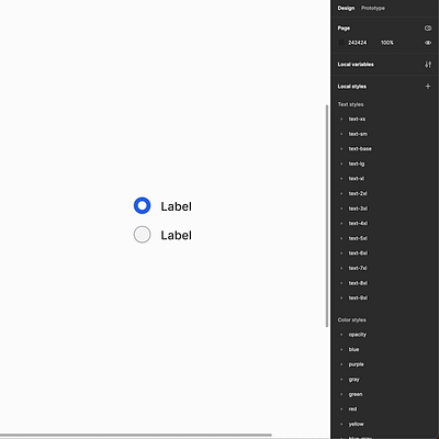 Advanced Choice List Component in Figma. auto layout branding checkbox components design system designer figma interface list radio button ui ui kit ux ux design variables web design