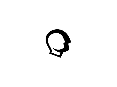 Ego alex seciu branding head logo man logo negative space negative space logo