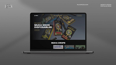 Muha Meds® website design // Jacksphere branding creative design graphic design illustration logo shopify ui ux webflow website wix woocommerce wordpress
