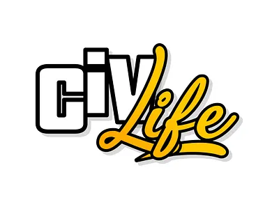 Logo LIFE gta life logo yellow