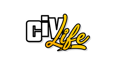 Logo LIFE gta life logo yellow