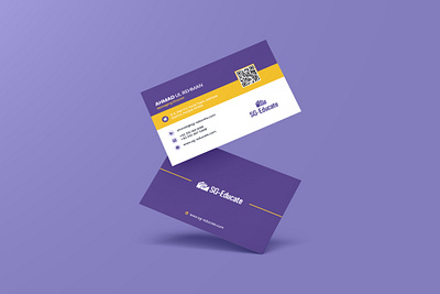 SG Educate Business Card Design branding business card card design graphic design id illustration logo motion graphics typography ui vector