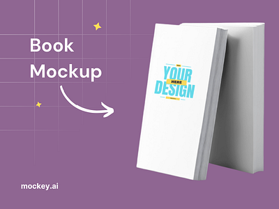 Book Mockup Generator - Mockey.ai design download free freebie generator mockey.ai mockup mockups