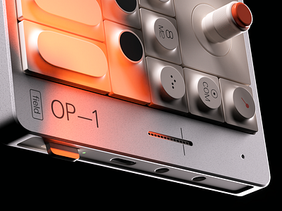 SYNTHESIZER 3d cinema 4d modeling octane product design