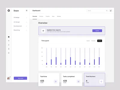Project Planner app clean design management planner project task ui ux