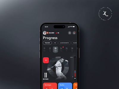Train Effective app app application clean fitness football graphic design interface mobile mobile app soccer sport statistics ui uiux ux