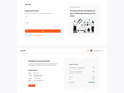 Payment Portal - Product Design accessibility brand branding design graphic design illustration login page logo payment product design profile ui ux web design