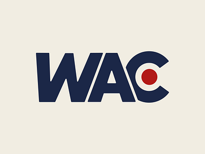 Logo WAC - W Air Collection aircraft branding cocarde collection goodies graphic design logo roundel royal air force spitfire