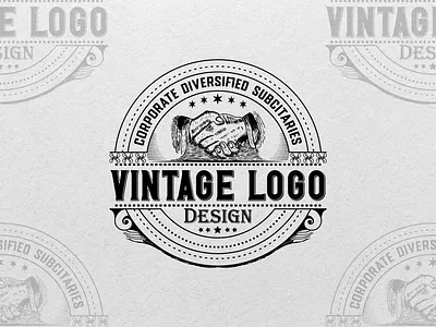 Corporate Vintage Logo animation branding corporate design graphic graphic design hand sketch illustration logo motion graphics retro vintage sketch sketch logo star stunding vintage ui vector vintage vintage style