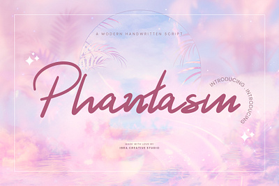 Phantasm – A Modern Handwritten Script Typeface creative