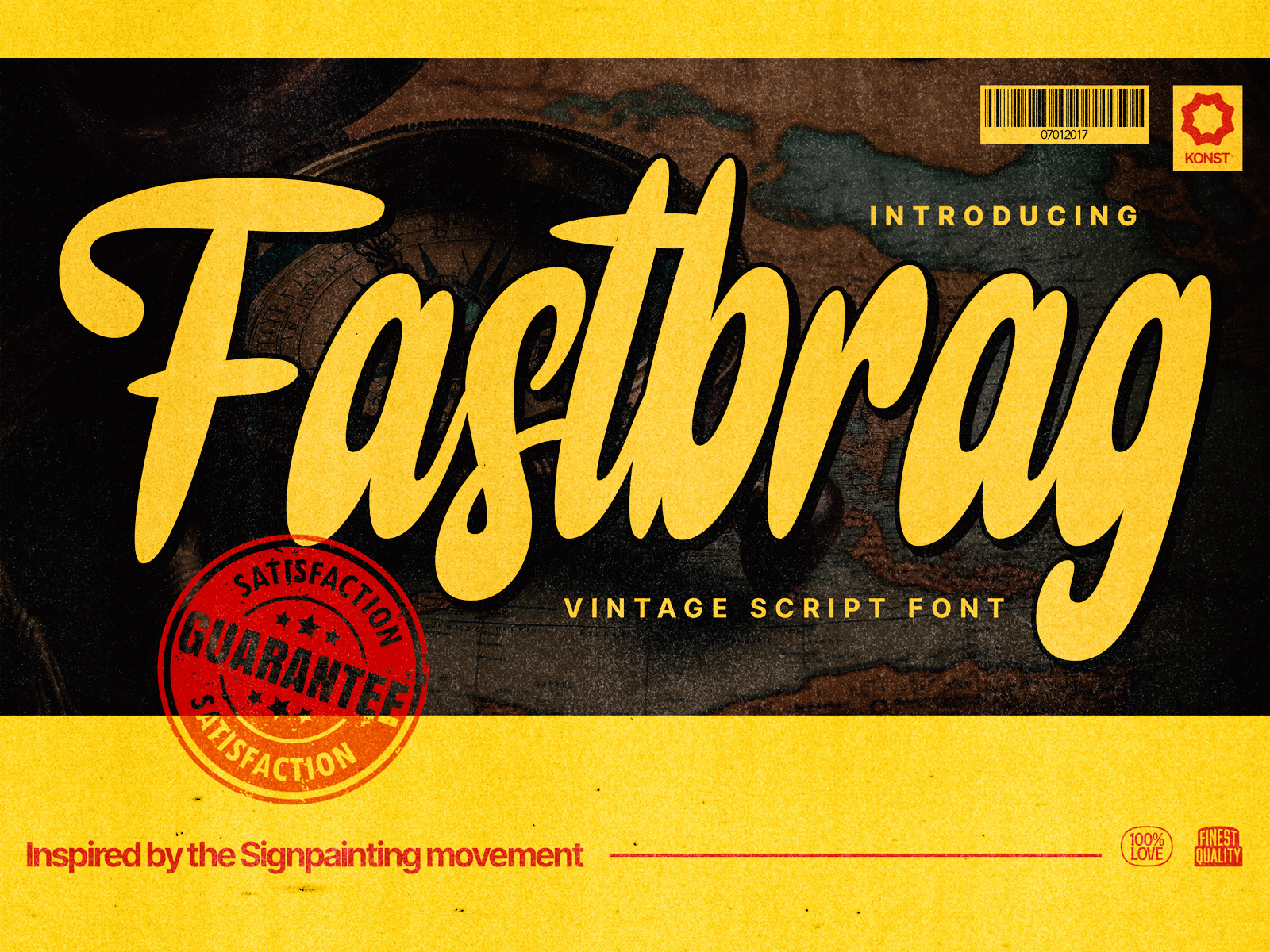 Fastbrag – Vintage Script Fonts advertising branding classic design download font fonts graphic design insignia logo poster retro sign typeface typography vintage