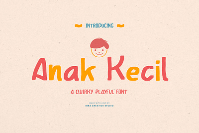 Anak Kecil – A Quirky Playful Font happy