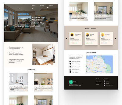 Apartment Website apartment business lansing page minimal simple ui website