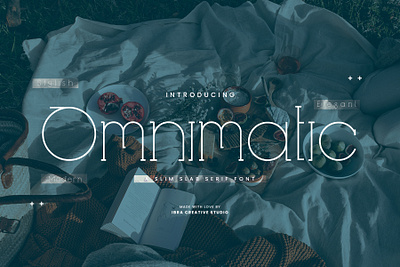 Omnimatic – A Slim Slab Serif Font simple font