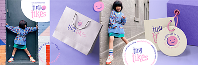 Tiny Tikes - Logo Design brand identity branding clothing brand logo design graphic design logo logo design visual identity