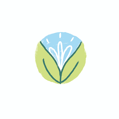 Logo redesign "LIft a Leaf" animation arstract branding business cartoon creative cute design eco flower gif graphic design illustration illustrator logo logodesign logotype modern logo sun website