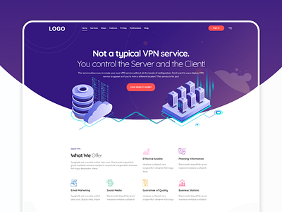 Web Landing Page ui design landing page ui uiuxdesign userinterface website