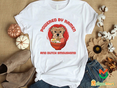 Ramen Sushi Dutch Smoushond T-Shirt branding christmas t shirts design design dog and food fusion t shirts dog lover design dog lover t shirts dutch smoushond dutch smoushond dog lover dutch smoushond t shirts design graphic design illustration japanese foods pets lover design ramen and sushi design ramen t shirts design sushi t shirts design unique t shirt design