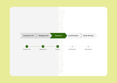 Breadcrumbs #Day56 breadcrumbs dailyui day56 ui design