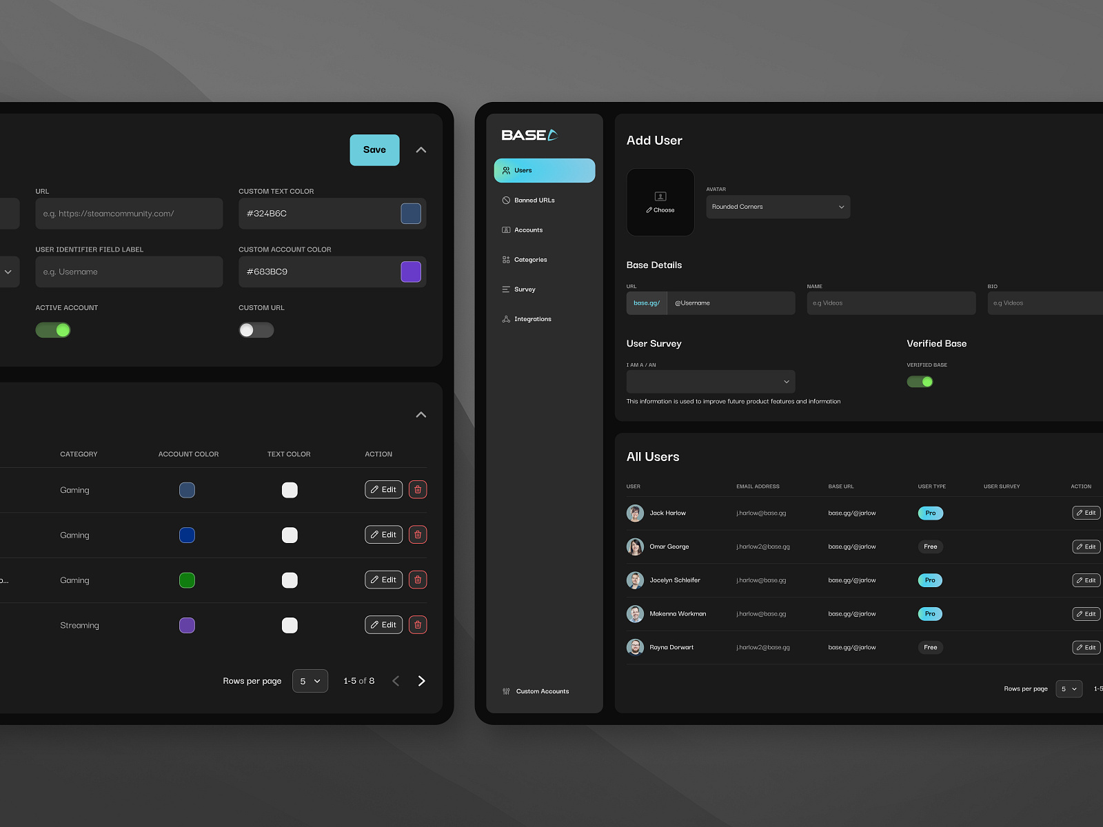 base-web-app-by-cristian-damian-for-mishto-on-dribbble