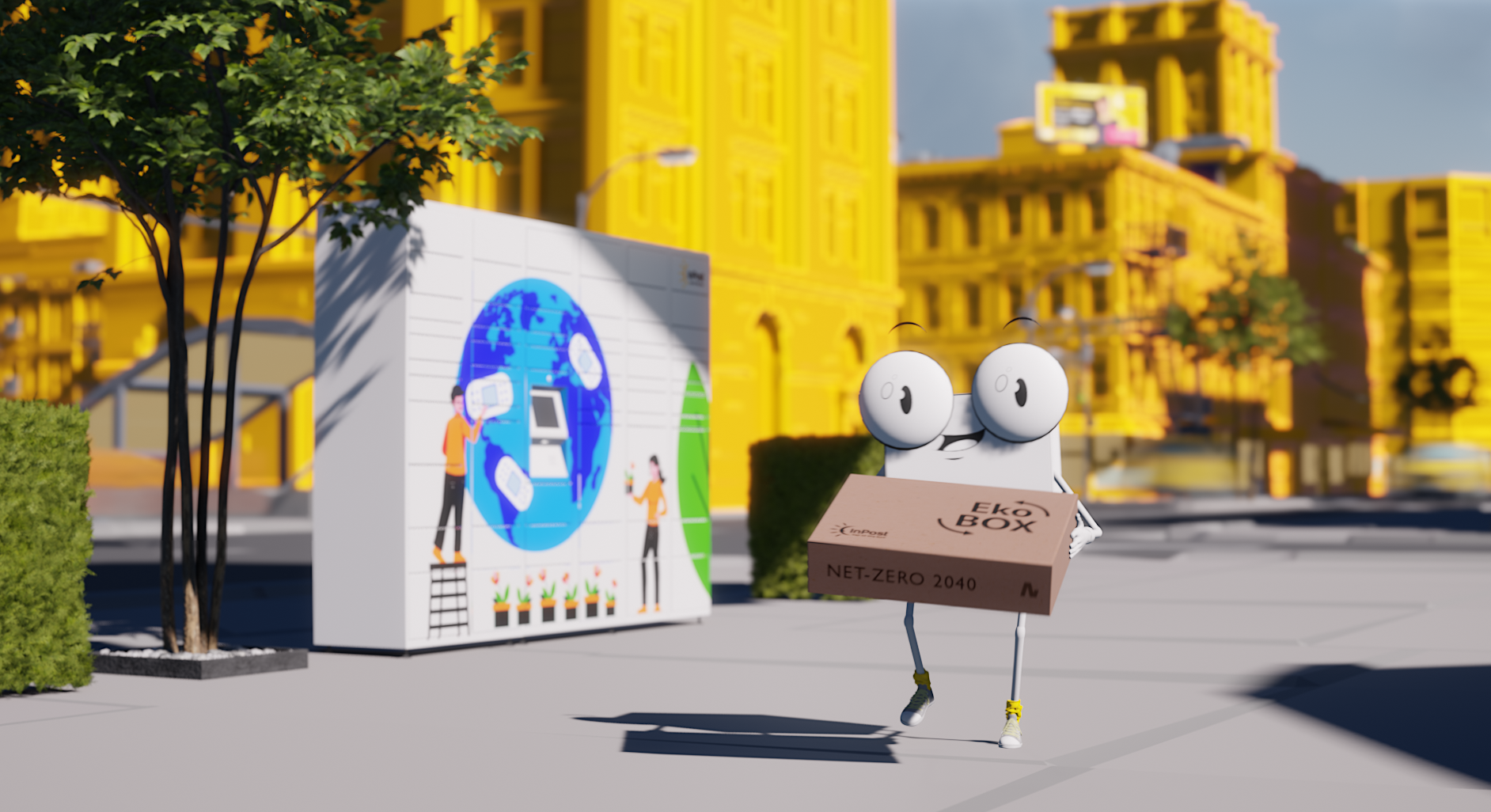 inPost | Paczkomat in my Life by Pete on Dribbble