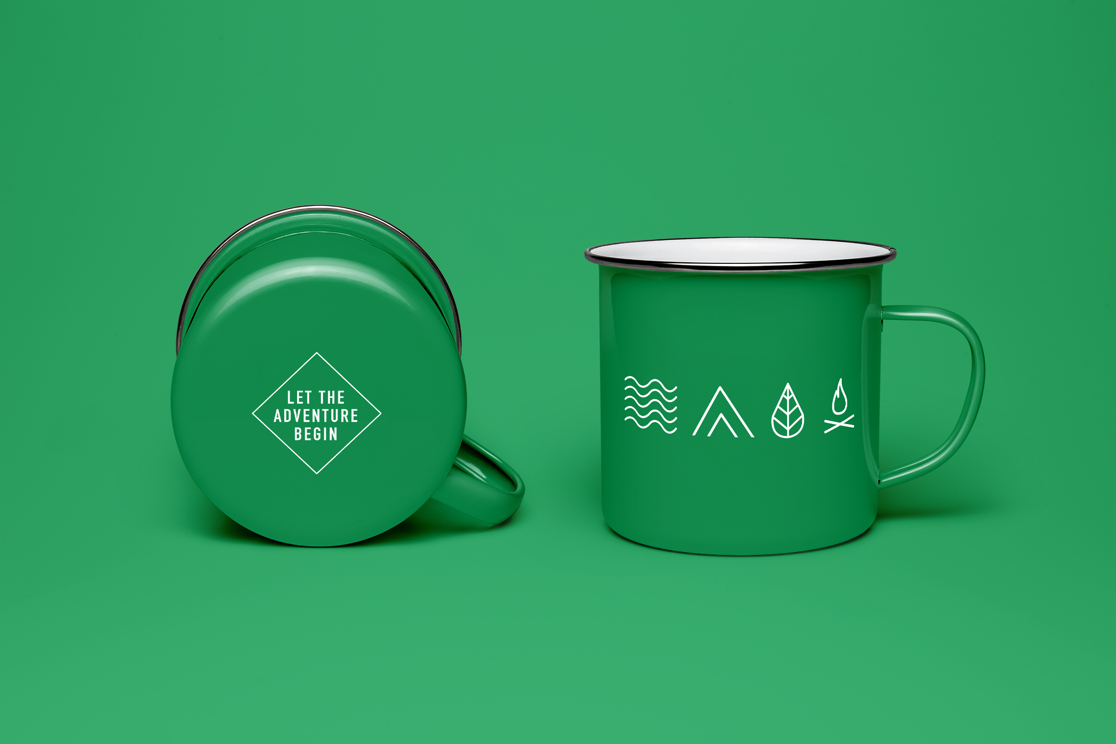 Green Adventures Brand Identity animation branding design digital flat graphic design icon iconography identity design illustration illustrator logo logo design logomark minimal typography ui vector visual identity web