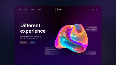 Beyond! design graphic design product ui ux web