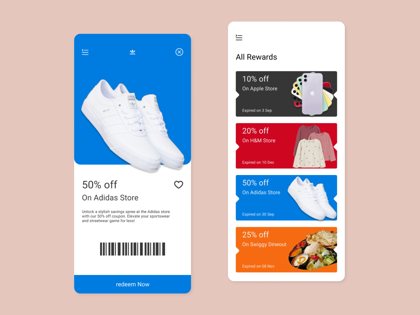 Redeem Coupon #day61 By Nikita Mishra On Dribbble