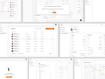HRMS Product Design accessibility brand branding design illustration logo product design product ux ui ui ux web design