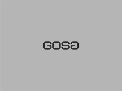 Gosa- clothing brand logo brandlogo businesslogo clothinglogo creativelogo flatlogo foodlogo iconlogo minimallogo shoplogo wordmarklogo