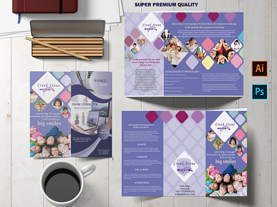 BROCHURE DESIGN 3d app branding design graphic design illustration logo motion graphics typography ui ux vector