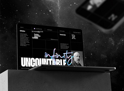 Infinity | Uncountable 3d design experience figma infinity ui user experience web web design
