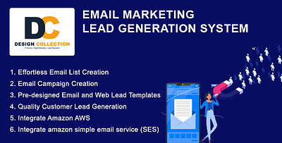 Email Marketing Lead Generation System amazon aws email service email marketing email marketing lead email service