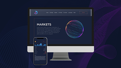 Trading Market blockchain cryptocurrency figma market trading ui uiux