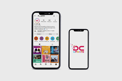 PROJET DE PRÉPA MASTÈRE - COMPTE INSTAGRAM DC UPDATE projet de groupe social media