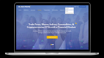 Trading Website / Stock Market crypto figma stockmarket trading ui uiux website