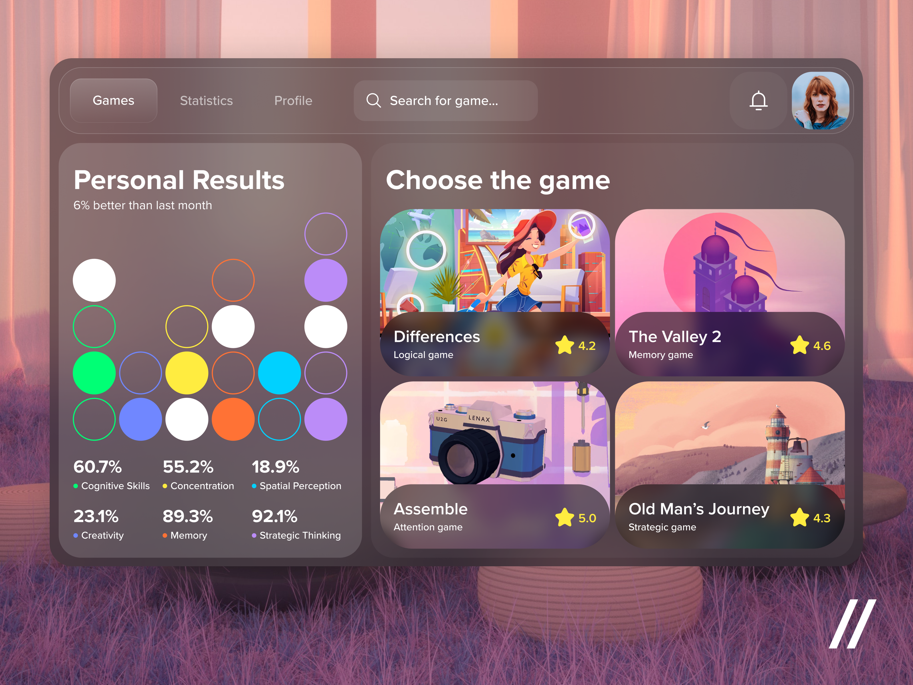 Example of Web App Design