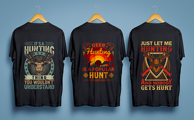 Hunting T-Shirt Design creative design creative t shirt custom custom t shirt design design graphic design hunting illustration shirt design unique design