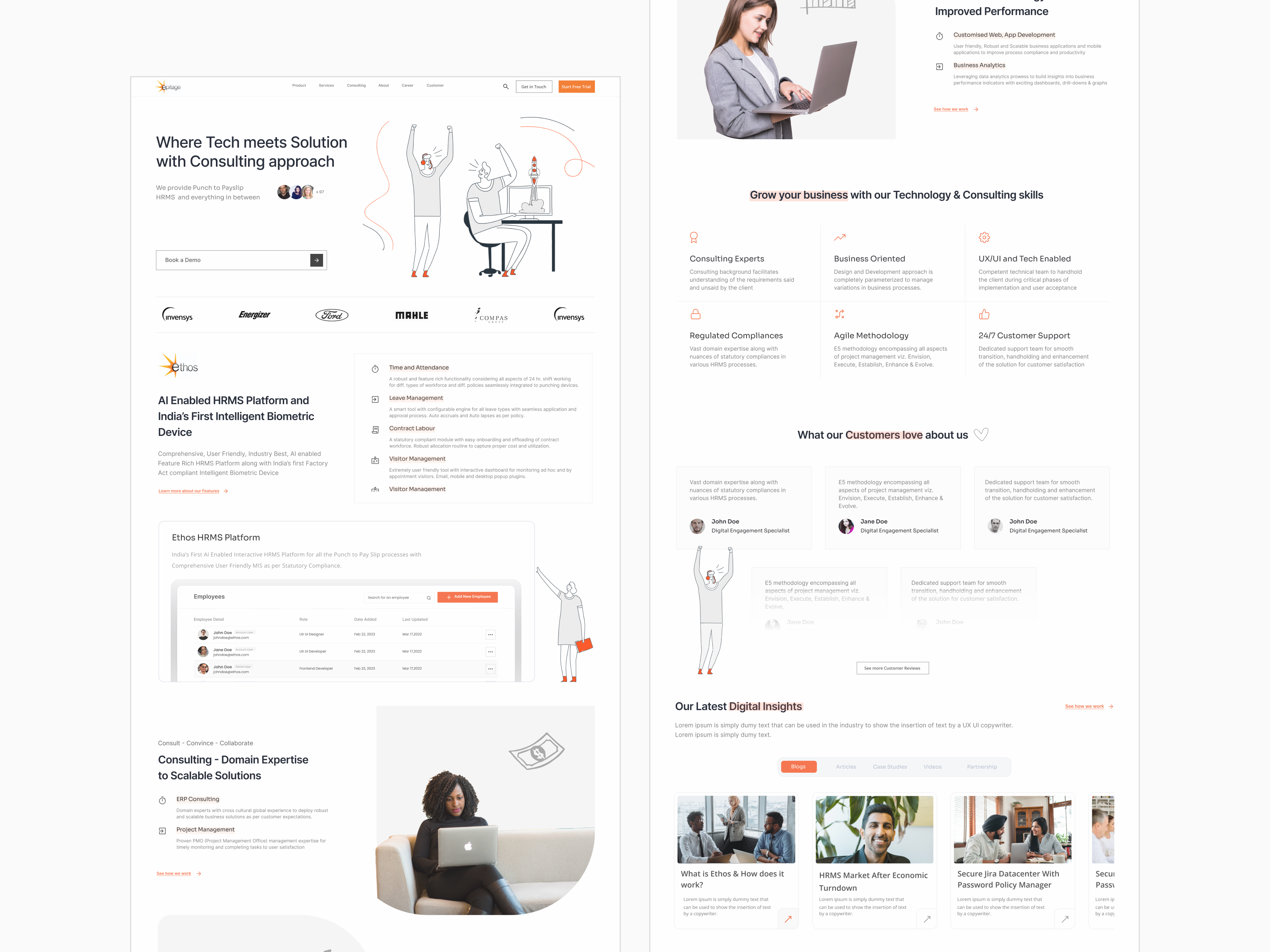 Epitage Website Design accessibility brand branding design graphic design illustration logo ui ux web design