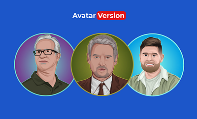 Vector cartoon avatar avatar avatar portrait cartoon cartoon avatar design illustration vector vector art vector cartoon