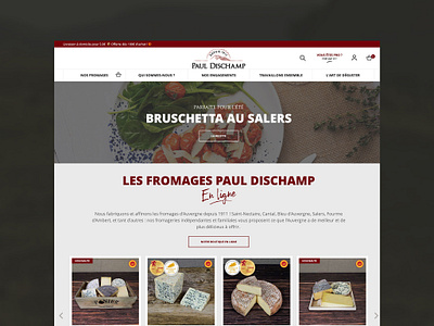 Dischamp - Ecommerce / UI UX Design design ui ux