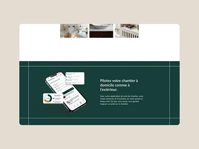 Redesign Little Worker | Real estate renovation agency adobe xd app branding figma refonte ui ui design ux web design