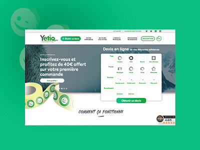 Yetiq - Website / UI UX Design design ui ux