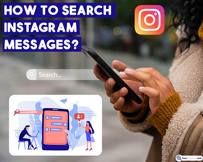 How To Search Instagram Messages For Keywords On Android 2023? banner design design graphic design howdiscover howdiscover.com image design instagram instagram banner instagram design instagram post design photoshop poster