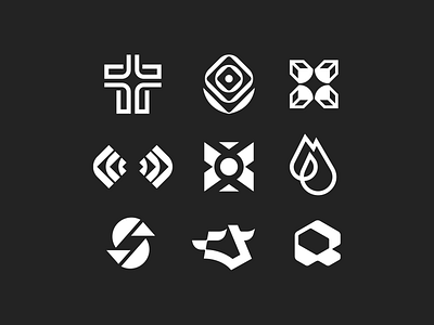 Minimalistic marks brand branding design elegant geometry graphic design illustration logo logotype mark minimalism minimalistic modern monochrome sign