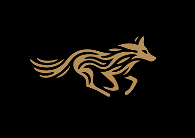 WOLF branding design graphic design icon identity illustration logo marks run symbol ui wolf