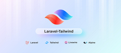 Laravel Tailwind cover graphic design ui